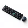 Klaviatuur Keychron B36 + BM25 täissuuruses 100% QWERTY inglise, USB + RF-juhtmevaba + Bluetooth, käärikujulised lülitid, must, kaasas hiir