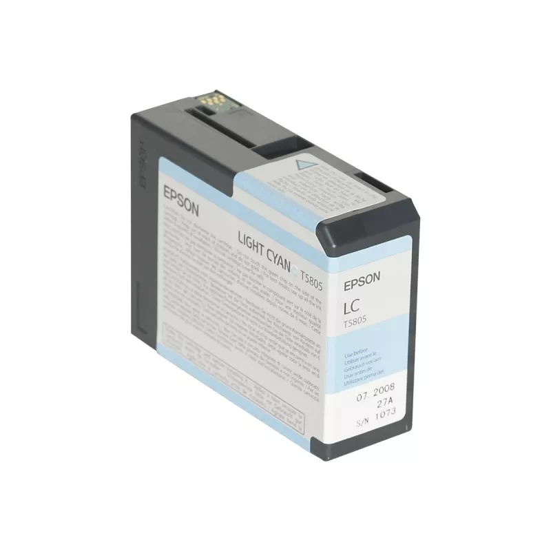 Epson Singlepack Light tsüaan T580500, Light tsüaan, pigmenttint, 80 ml, 1 tk, üksikpakend