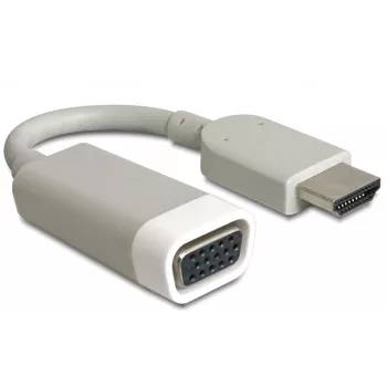 Video kaabliadapter DeLOCK 65469 VGA D-Sub HDMI tüüp A valge