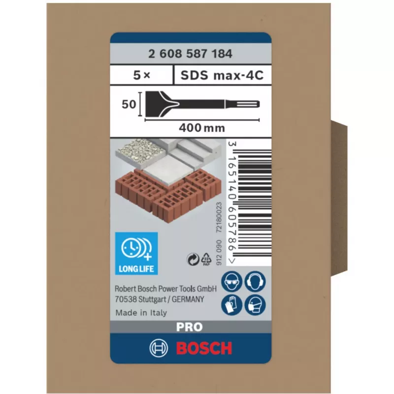 Labidakujulised peitlid Bosch SDS max 2608587184