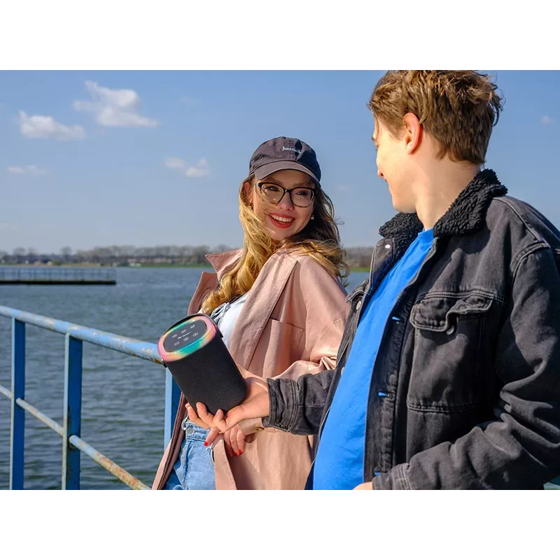 Tõelised juhtmevabad stereokõrvaklapid Bluetooth TRACER TRAGLO47615 RGB-valgustusega