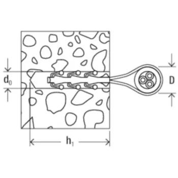Kaabliklamber Fischer 58155