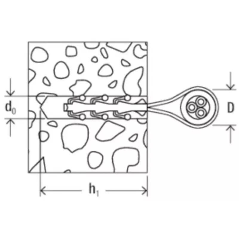 Kaabliklamber Fischer 58155