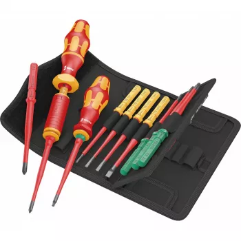 Wera Kraftform Kompakt VDE 16 Torque extra õhukeste kruvikeerajate komplekt (05006609001)