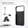 Kaitsev tagakaas FIXED Apple iPhone 17 Pro Max jaoks — aramiidkiud, must