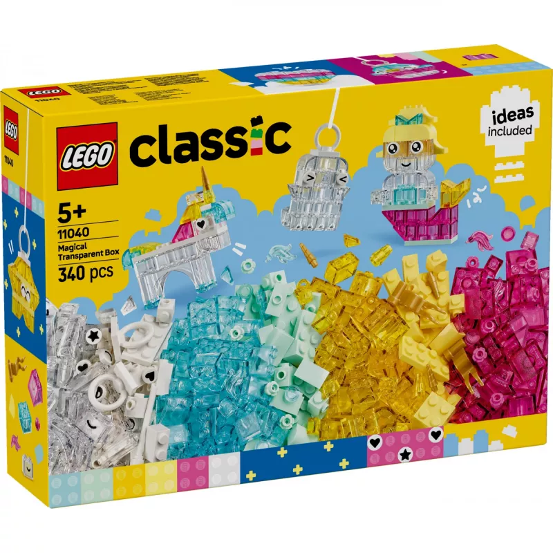 LEGO CLASSIC 11040 Maagiline läbipaistev karp