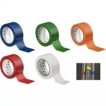 Kleepuv PVC-teip 3M 764W5033 — valge, 33 m pikk, 50 mm lai