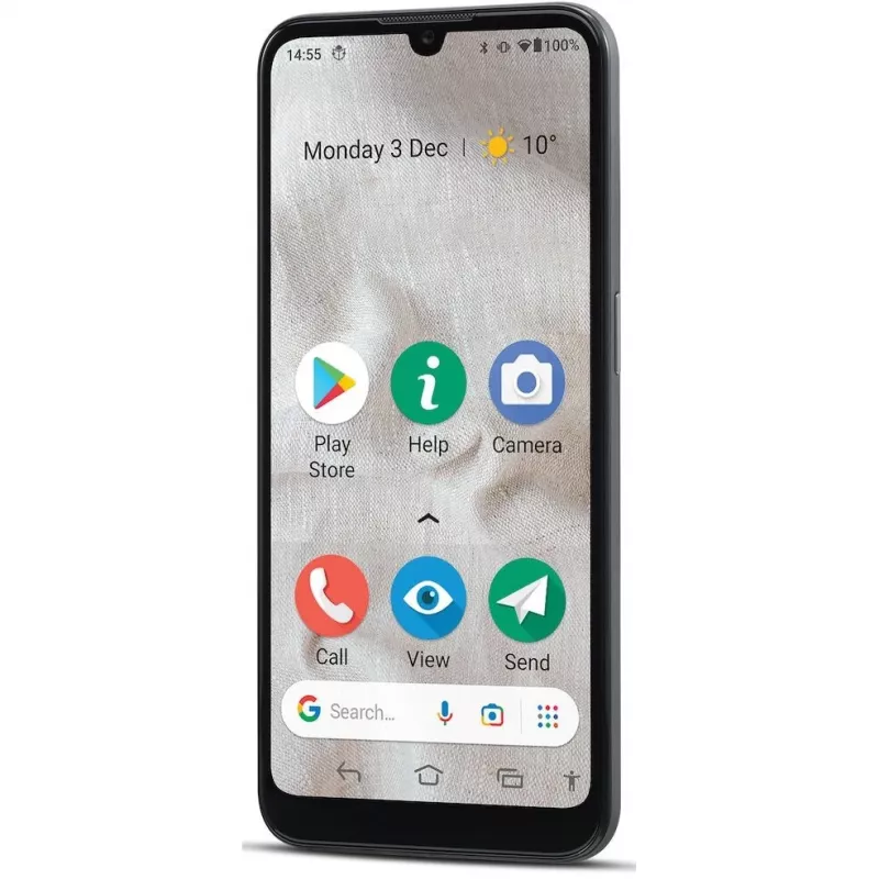 Doro 8100 Plus 15,5 cm (6,1 inch) Dual-SIM Android 11 Go Edition 4G USB Type-C 2 GB 32 GB 3000 mAh Hall (380501)