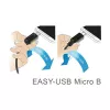 USB-kaabel DeLOCK 83857 USB 2.0 3 m USB A Micro-USB B Must