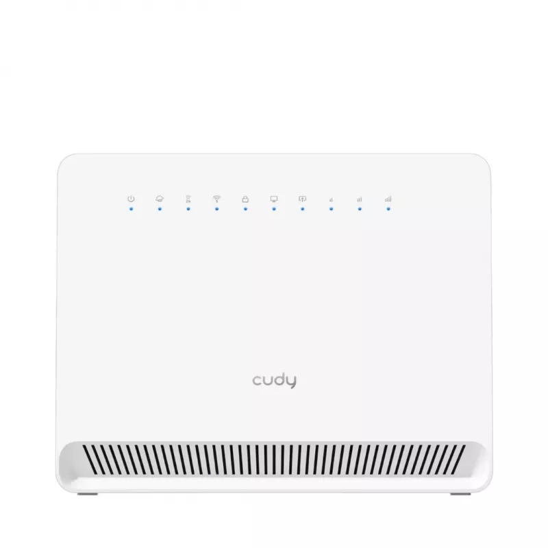 Cudy LT500E traadita ruuter Fast Ethernet Kaheribaline (2,4 GHz / 5 GHz) 4G Valge