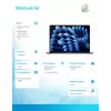MacBook Air 15,3 tolli: M4 10/10, 16GB, 512GB, 35W – Midnight – MW1L3ZE/A/D1