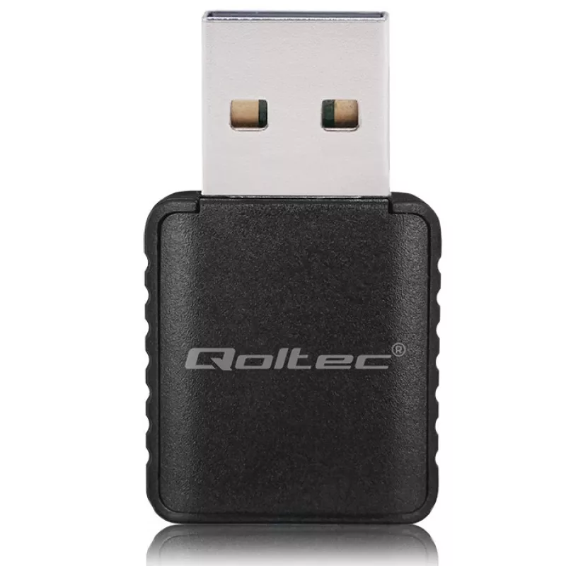 Juhtmeta USB-adapter QOLTEC 56988 kahesagedusriba 1300Mbps USB 3.0