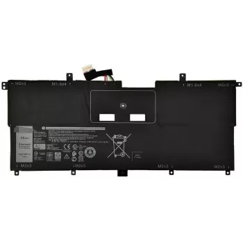 Aku Dell sülearvutitele, 46Wh, 4-elemendiline, ühildub Delli mudelitega (MPN 8W25V)