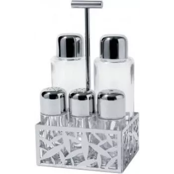 Õli/Äädika Dosaaator Alessi Cactus! Klaas Roostevaba Teras 216 mm