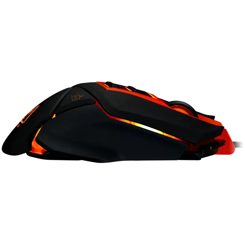 CANYON hiir Hazard GM-6 LED juhtmega must oranž