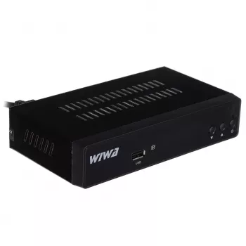 TV-tuuner WIWA H.265 LITE — DVB-T / DVB-T2 tuuner H.265 toega, Full HD, HDMI, USB, SCART
