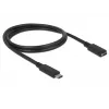 USB-kaabel DeLOCK 85533 USB 3.2 Gen 1 1m USB C must