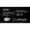 Pealamp Nitecore NU30 — kompaktne kantav LED-pealamp, kuni 500 luumenit, mitu väljundtaset, punase valguse režiim