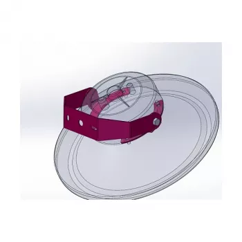 Synergy 21 LED punktvalgusti rippvalgusti UFO lisaseinakinnitus UFO suurusele M, lühike kronstein