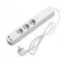 Nutikas pikendusjuhe Denver SHP-310U 3 AC-pistikupesa tüüp F 3680 W