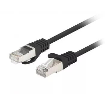 Lanberg kaabel Patch Cat.6 Ftp 0,5 M Must Fluke Testitud 10 Tk Pakk (F/UTP, CAT6, 0,50m), Võrgukaabel