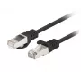 Lanberg kaabel Patch Cat.6 Ftp 0,5 M Must Fluke Testitud 10 Tk Pakk (F/UTP, CAT6, 0,50m), Võrgukaabel