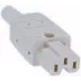 Elektriline toitepistik C15 Bachmann 916.970 hall