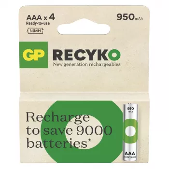 Patareid R03/AAA NI-MH 950mAh blister 4 tk.