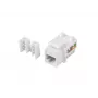 Keystone-moodul Lanberg KSU5-1090 nurgeline valge RJ-45