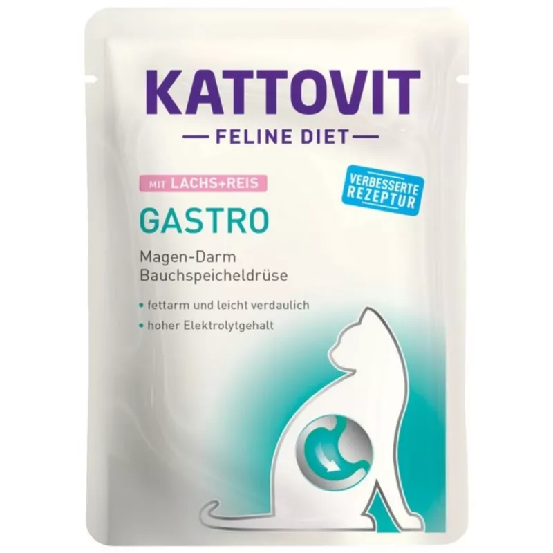 KATTOVIT Feline Diet Gastro - märg kassitoit - 12 x 85g