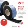 Label-The-Cable LTC Tough Tape Strap, välikäyttöön tarkoitettu tarranauha 50 mm, musta, 5 m (LTC 1610-5-50)