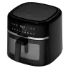 Adler AD 6318 kuumaõhufritüür, 8 l, 2500 W, LCD-ekraan, 9 programmi, must