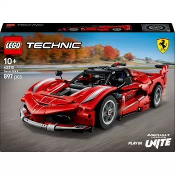 LEGO Technic Ferrari FXX K ehitusmänguasi, mõõtkavas 1:10, 897 osa, vanusele 10+
