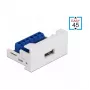 USB 2.0 Type-A emane terminaliplokile DeLOCK Easy 45 moodul