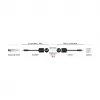 DeLOCK helikaabel RJ-45 3,5 mm must 87858