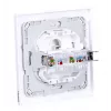 Fibaro Walli N seinakontakt 2 x RJ-45 valge