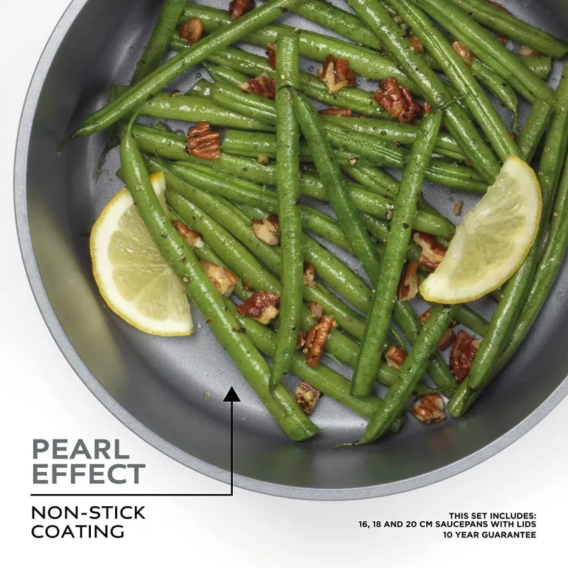 Potikomplekt Russell Hobbs RH01706EU, 3 tk, pärljas viimistlus