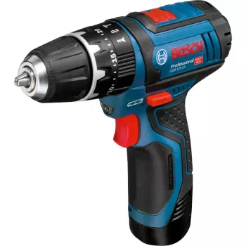 Bosch GSB 12V-15 Professional 1300 RPM Must, Sinine