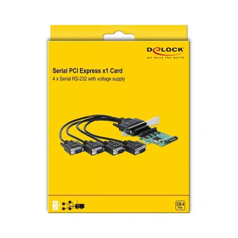 PCI Express x1 kaart DeLOCK 89938