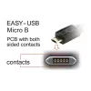 USB-kaabel DeLOCK 84805 USB 2.0 0,2 m USB A Micro-USB B valge