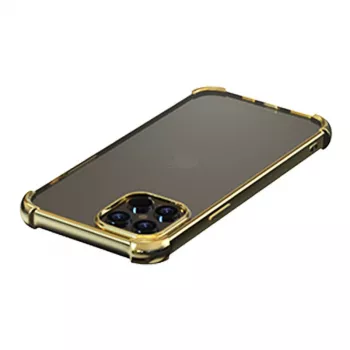 Pehme kaitseümbris Devia iPhone 12 Pro Maxile — põrutuskindel, kuldne