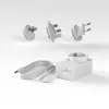 Juhtmevaba laadija Zens Aluminium Series 20W/15W Qi-toega telefonidele ja kõrvaklappidele