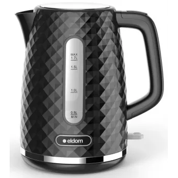 C280C ELDOM Kann ELLI, mahutavus 1,7 l, võimsus 2200 W, must, strix, must