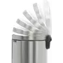 Brabantia 111822 prügikast 30 l ümmargune roostevaba teras (11 18 22)