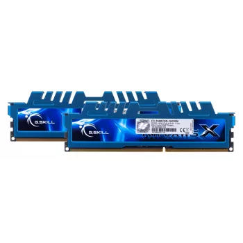 G.Skill 16GB Ripjaws X kahe kanaliga mälukomplekt – sinine (2x 8GB, DDR3 1600MHz, 1,5 V, F3-1600C9D-16GXM, XMP valmis)