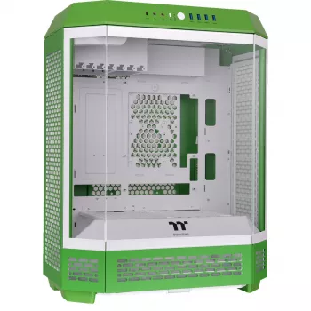Thermaltake The Tower 600 Mid Tower ATX korpus klaaspaneelidega (roheline/valge)