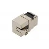 Keystone jack Extralink CAT6 STP RJ45, emane, terasevärvi, 1 tk