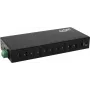 10-pordiline USB 3.2 Gen 2x1 jaotur Exsys EX-12270HMS, 79,5 W toiteedastus