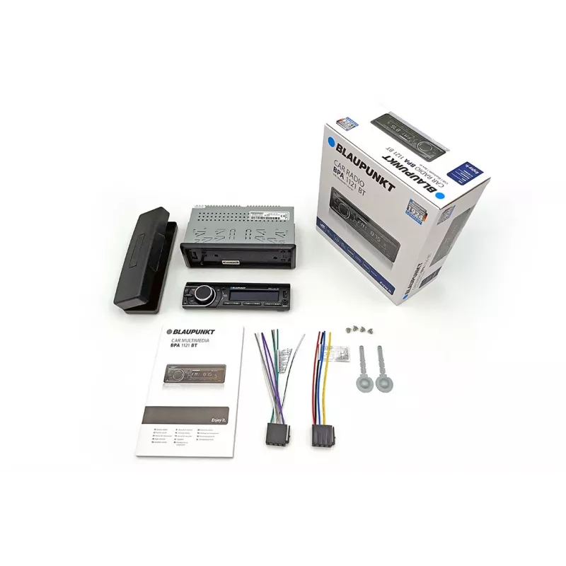 Autoraadio BLAUPUNKT BPA1121BT koos Bluetoothi, FM-i, AUX-i ja USB-ga