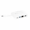 DICOTA USB-C kaasaskantav dokkimisjaam 4-in-1 HDMI-ga - dokkimisjaam - USB-C - HDMI (D31730)